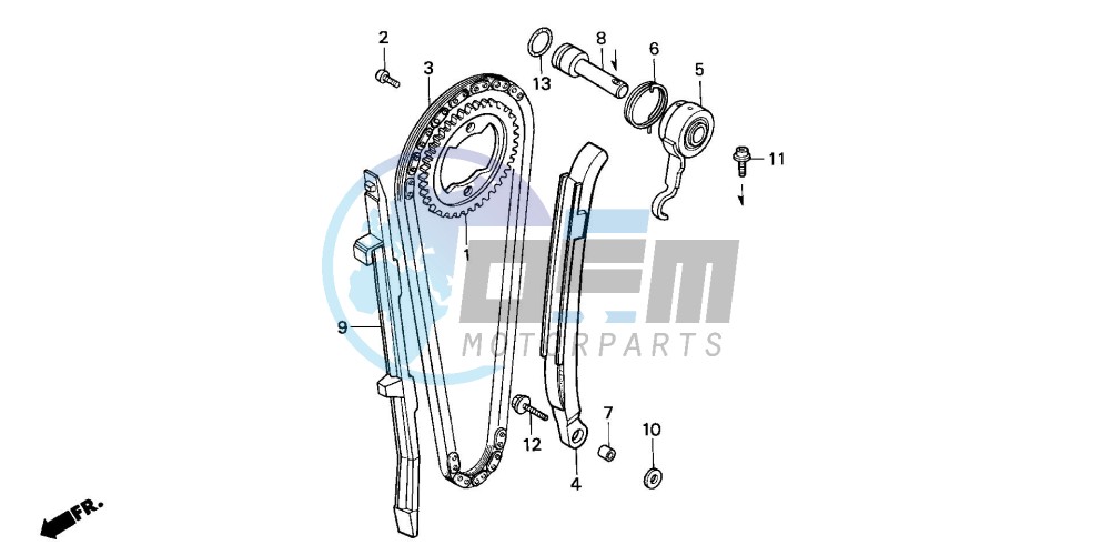 CAM CHAIN/TENSIONER