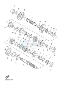 FJR1300A FJR1300A ABS (1CYJ) drawing TRANSMISSION