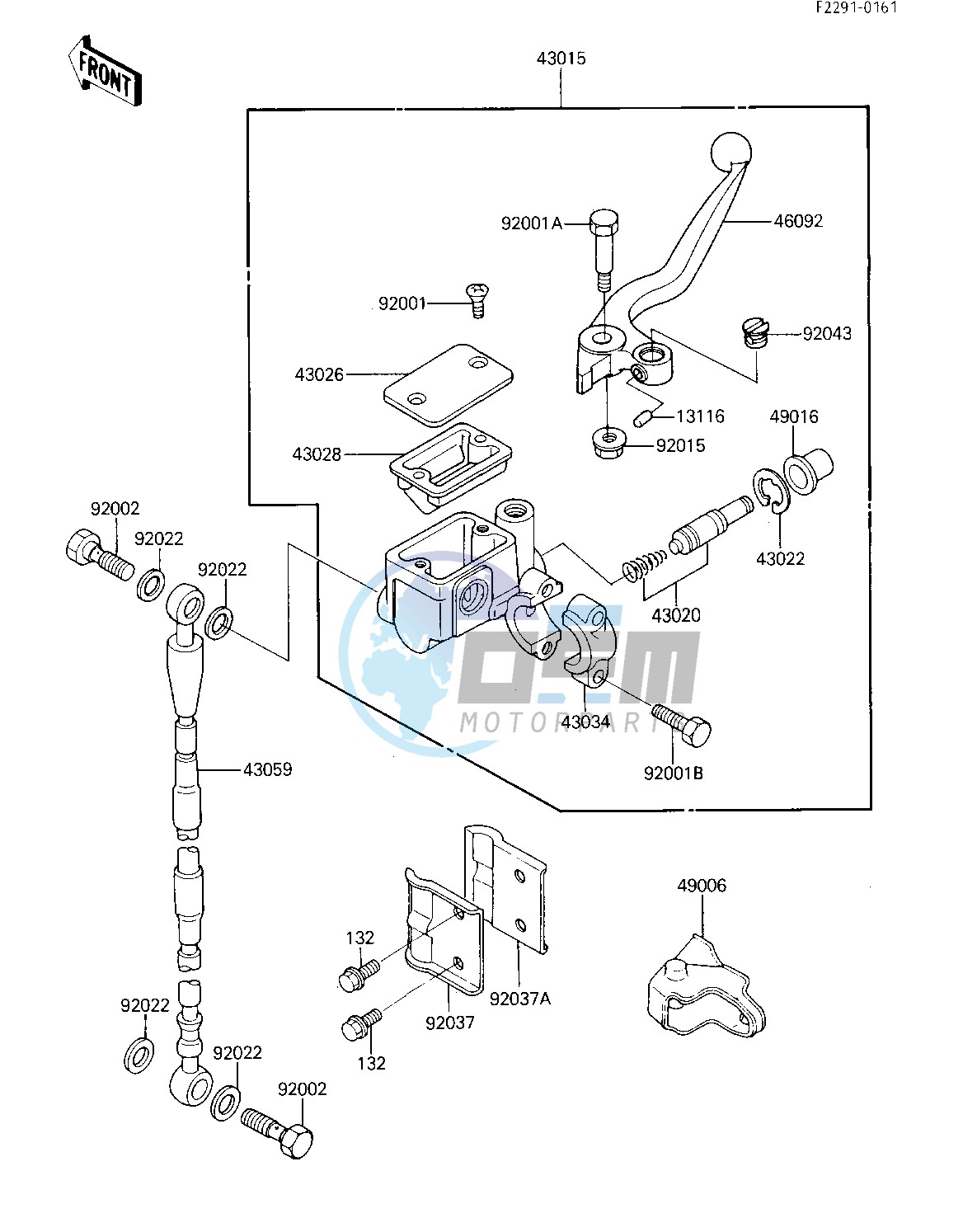 FRONT MASTER CYLINDER