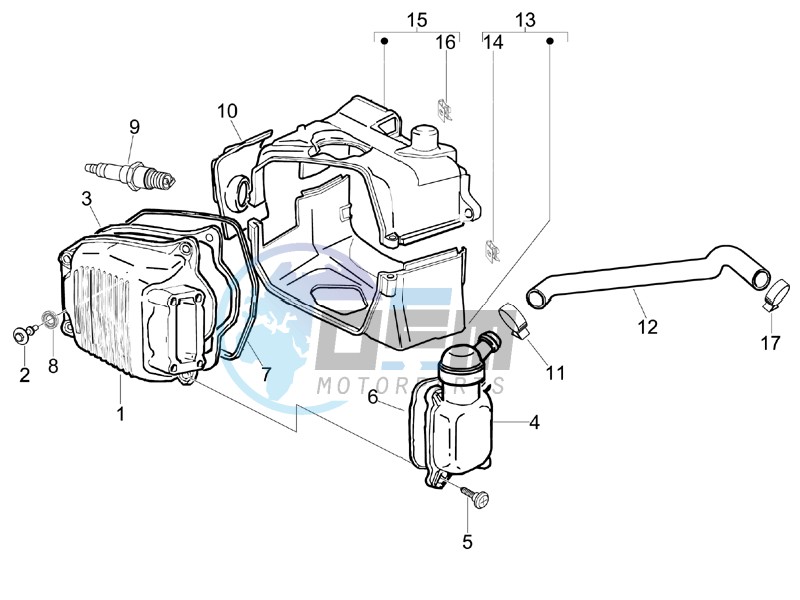 Cylinder head cover