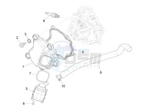 GTV 300 HPE SEI GIORNI IE E4 ABS (EMEA) drawing Cylinder head cover