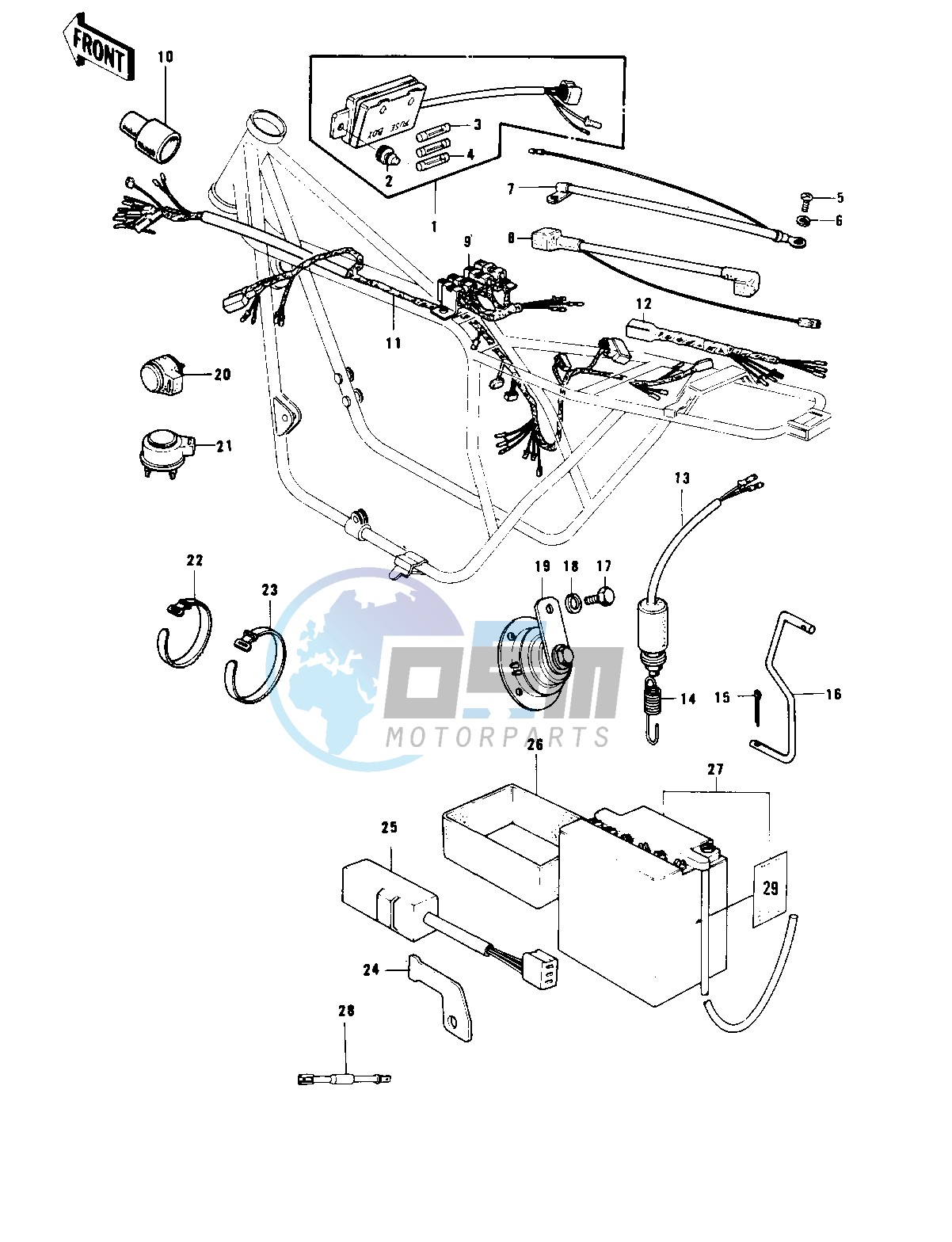 CHASSIS ELECTRICAL EQUIPMENT -- 77-78 B1_B2- -