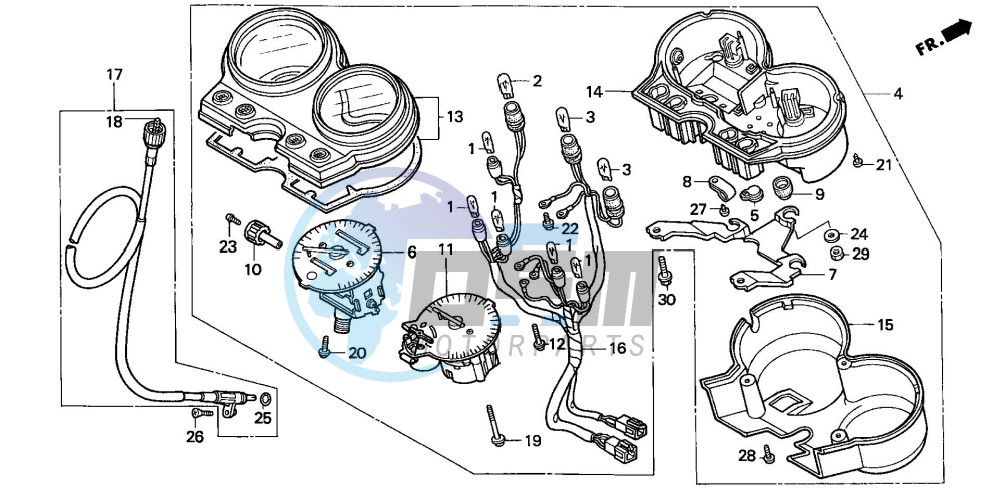 METER (CB500)