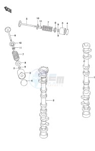 DF 140A drawing Camshaft