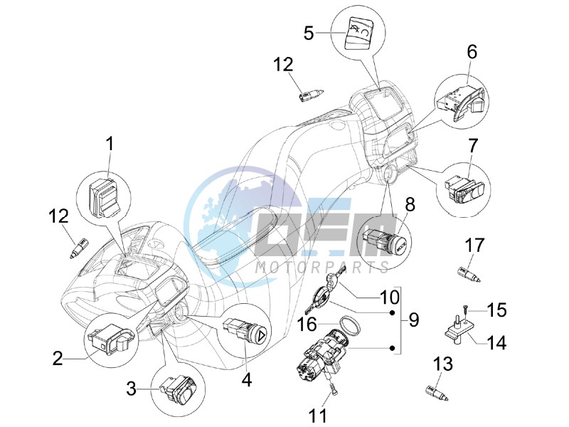 Selectors - Switches - Buttons