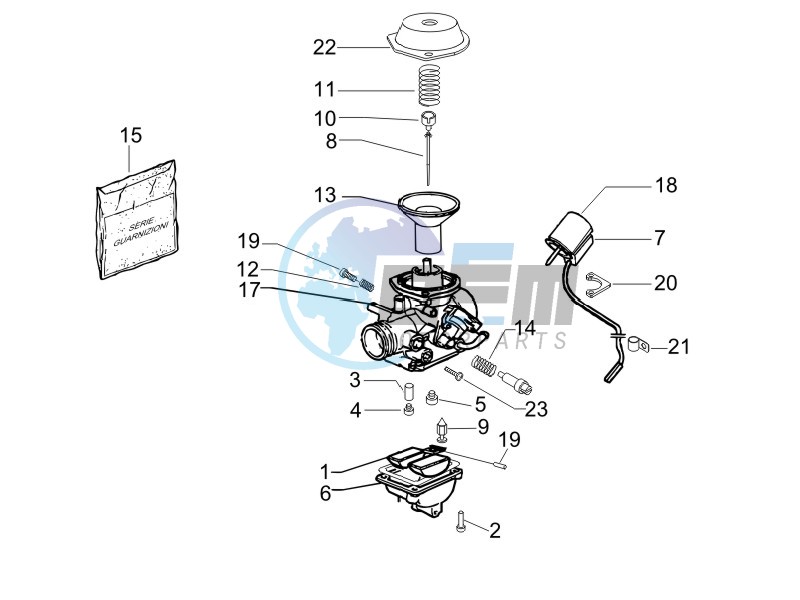 Carburetors components