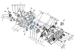 W8 FA 125 drawing CRANKCASE