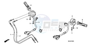 CBF1000FB drawing SWITCH/ CABLE