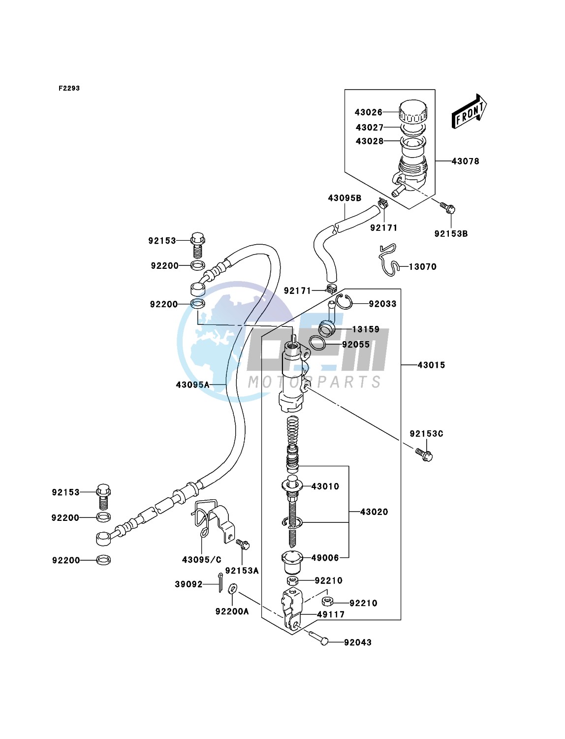 Rear Master Cylinder