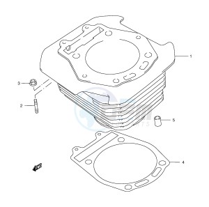 XF650 (E2) drawing CYLINDER