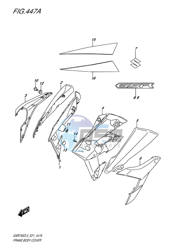 FRAME BODY COVER