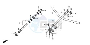 RT1 16 drawing HANDLE PIPE/STEERING STEM