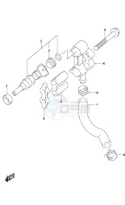 DF 9.9B drawing Fuel Injector