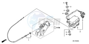 CBR1000RR9 Korea - (KO / SPC) drawing SERVO MOTOR