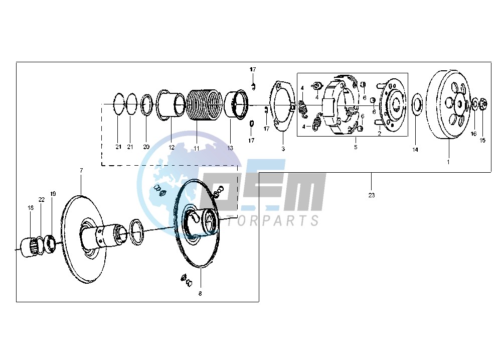 DRIVEN PULLEY