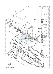 FT8DEPL drawing POWER-TILT-ASSEMBLY