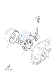 TT-R110E (B516 B517 B518 B518) drawing GENERATOR