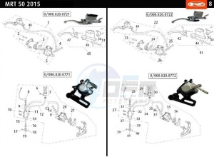 MRT-50-SM-WHITE drawing BRAKE