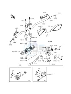 Z800 ZR800ADS FR GB XX (EU ME A(FRICA) drawing Handlebar