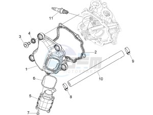 Nexus 250 SP e3 (UK) UK drawing Cylinder head cover