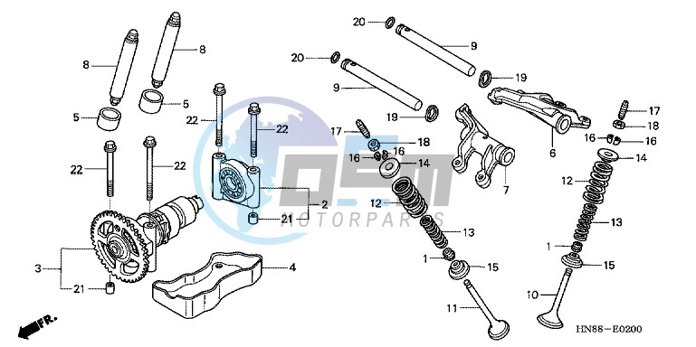 CAMSHAFT/ VALVE