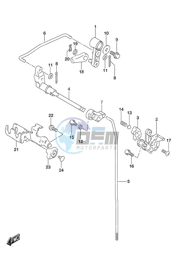 Clutch Rod Remote Control