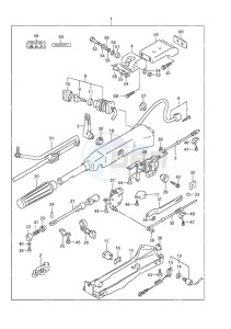 DF 40A drawing Tiller Handle