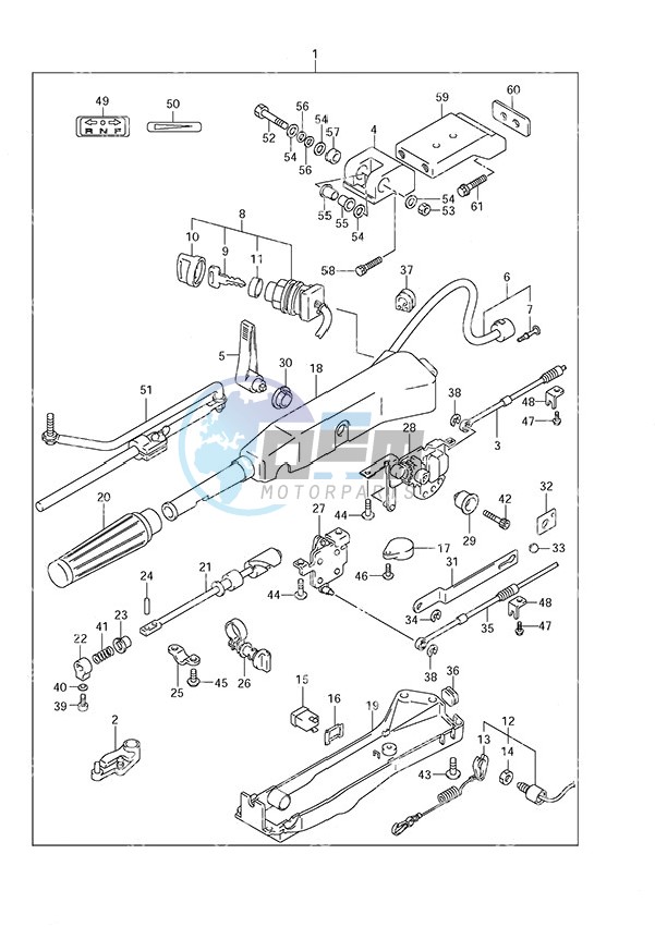 Tiller Handle