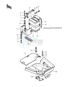 KLT 200 A [KLT200] (A4-A4A DUCKSTER) [KLT200] drawing BATTERY CASE_TOOL CASE -- 83 KLT200-A4_A4A- -