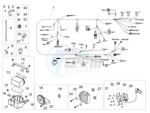 SX 125 E4 (EMEA) drawing Electrical system