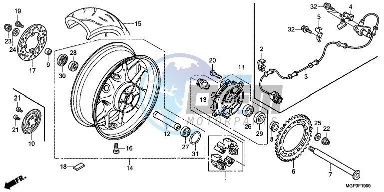 REAR WHEEL