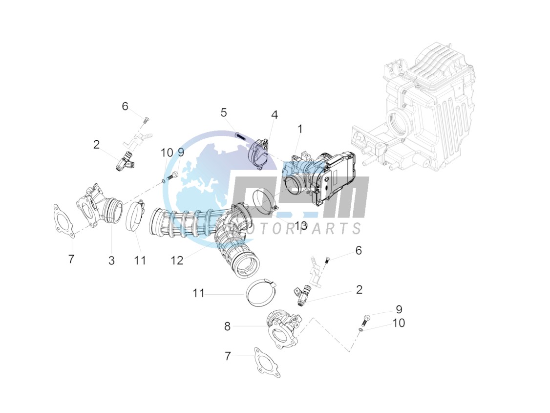 Throttle body