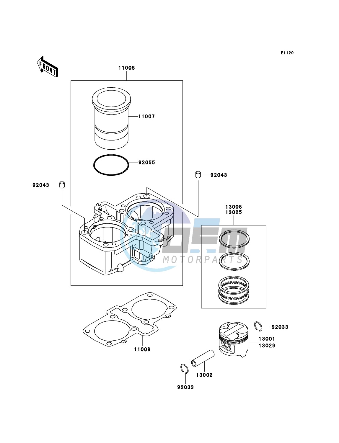 Cylinder/Piston(s)