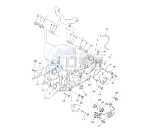 VP X-CITY 250 drawing CRANKCASE