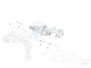 ETV 1200 Caponord Carabinieri drawing Shock absorber