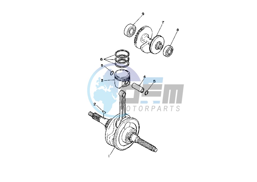 CRANKSHAFT PISTON