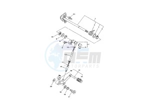 TDM A 900 drawing SHIFT SHAFT