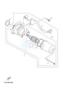 NS50F AEROX 4 (1GB3 1GB3 1GB3) drawing STARTING MOTOR