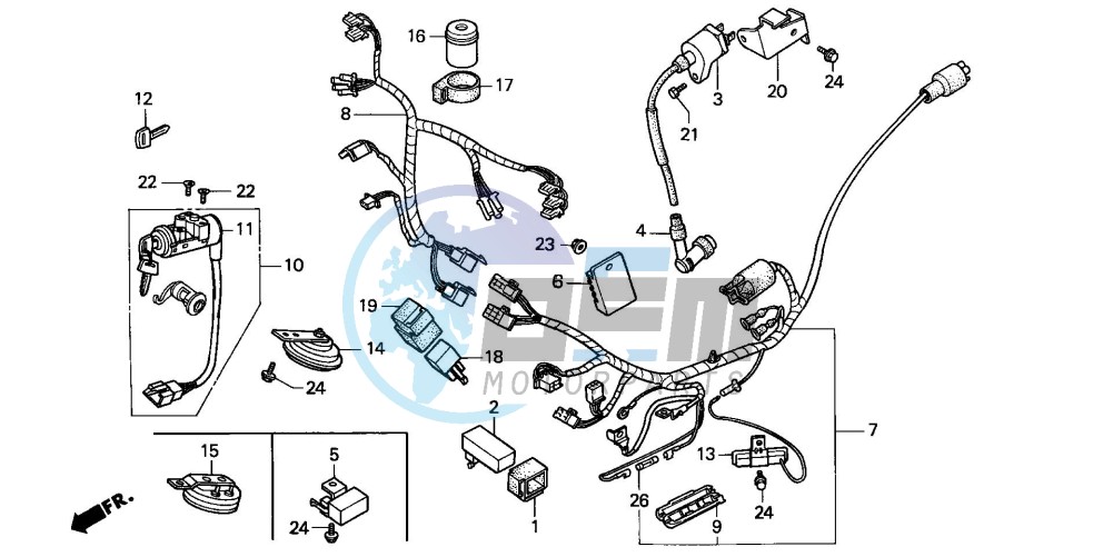 WIRE HARNESS/ IGNITION COIL