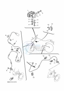 XSR700 MTM690D-U (BJY2) drawing ELECTRICAL 3