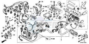 CB1000RE CB1000R E drawing WIRE HARNESS