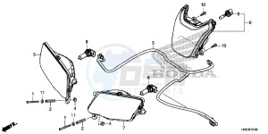 TRX500FM5H Europe Direct - (ED) drawing HEADLIGHT