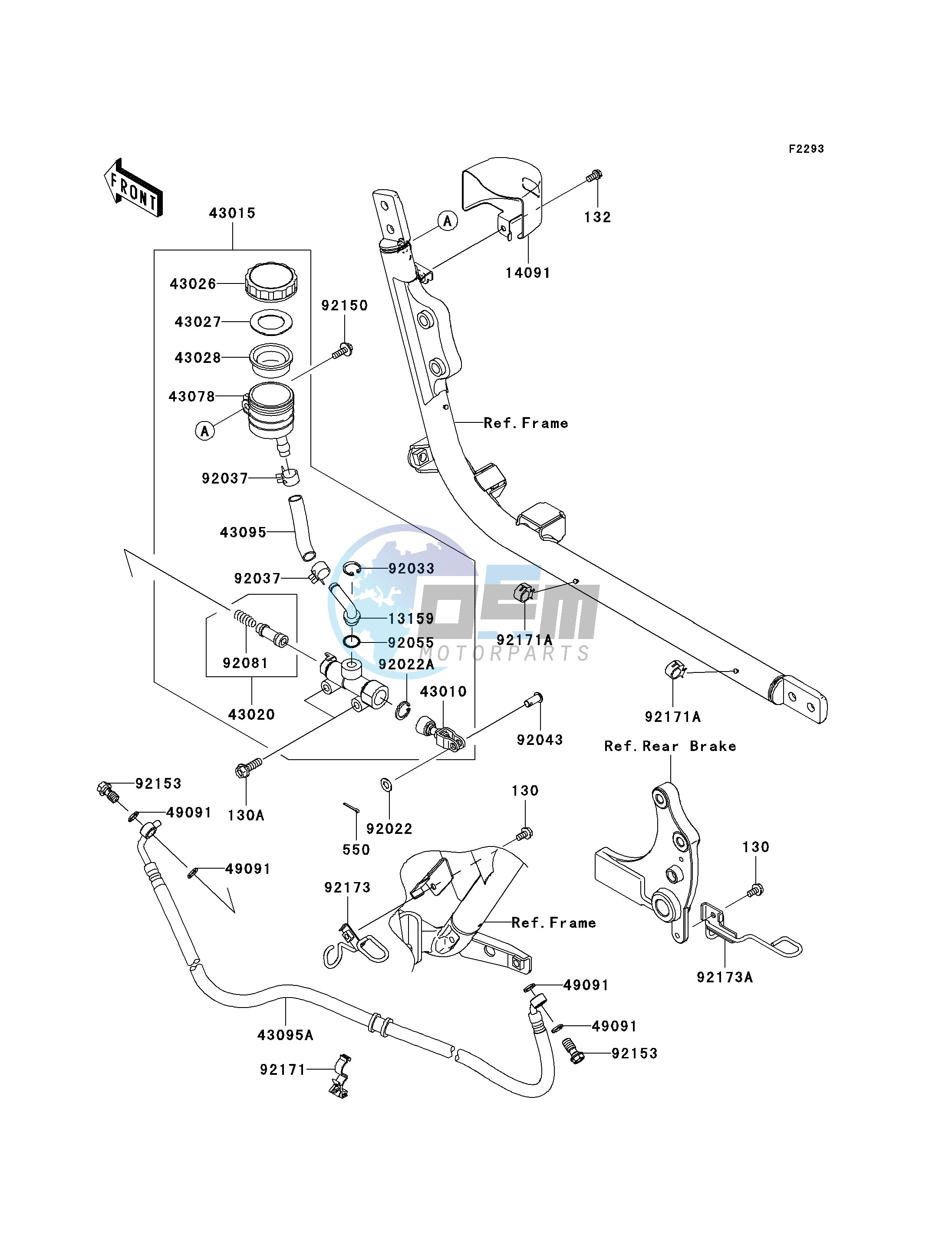 REAR MASTER CYLINDER