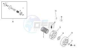 Rally 50 H2O drawing Clutch II