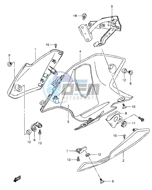 UNDER COWLING (MODEL L0)