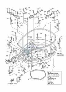 FL225BETX drawing BOTTOM-COVER-1