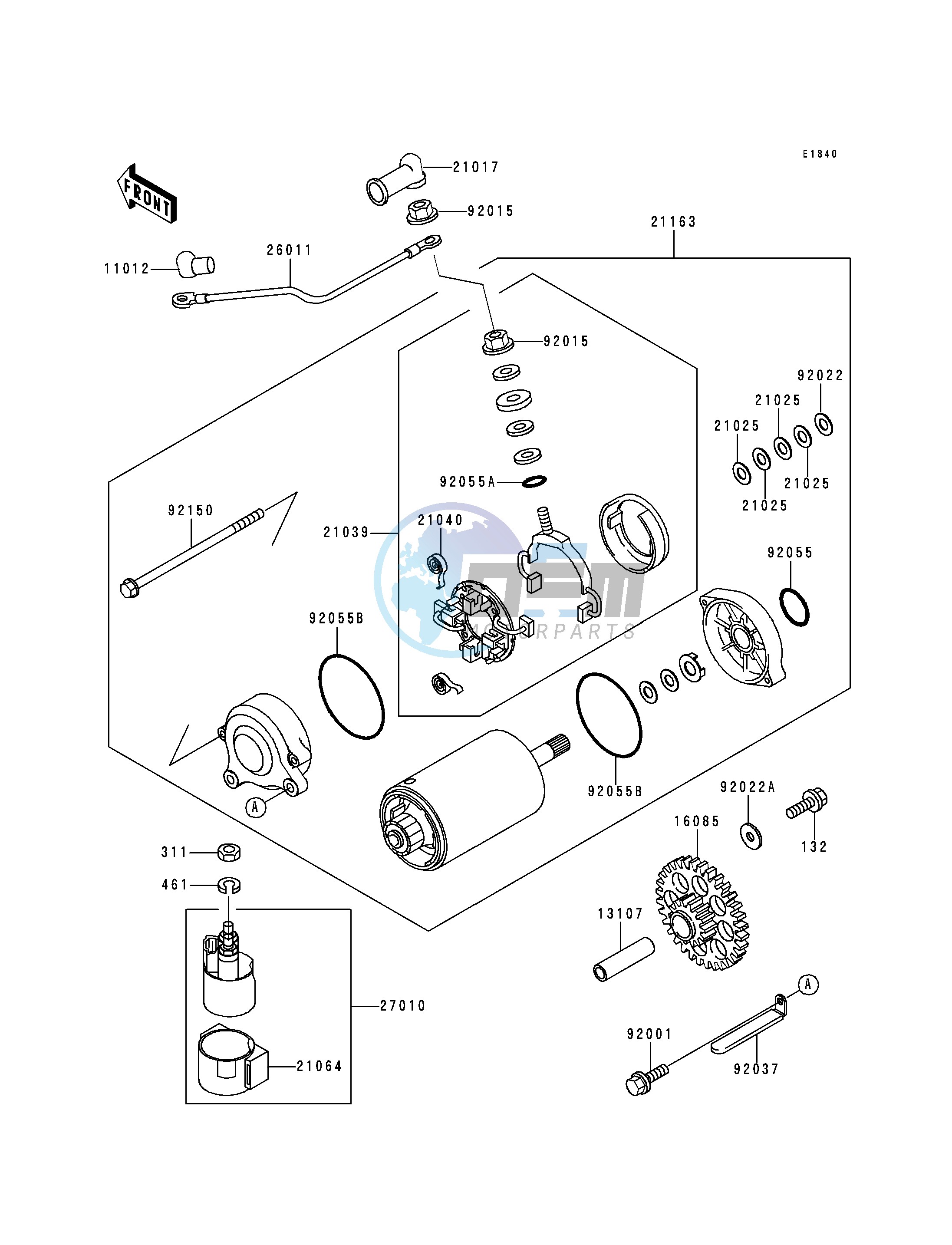 STARTER MOTOR