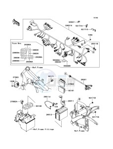 VN900 CLASSIC VN900BDF GB XX (EU ME A(FRICA) drawing Chassis Electrical Equipment