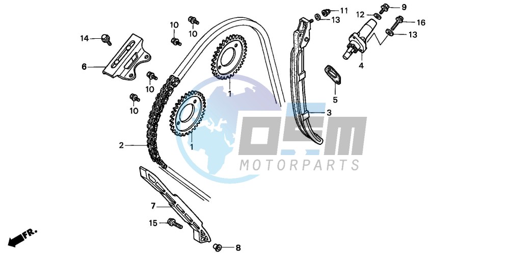 CAM CHAIN/TENSIONER