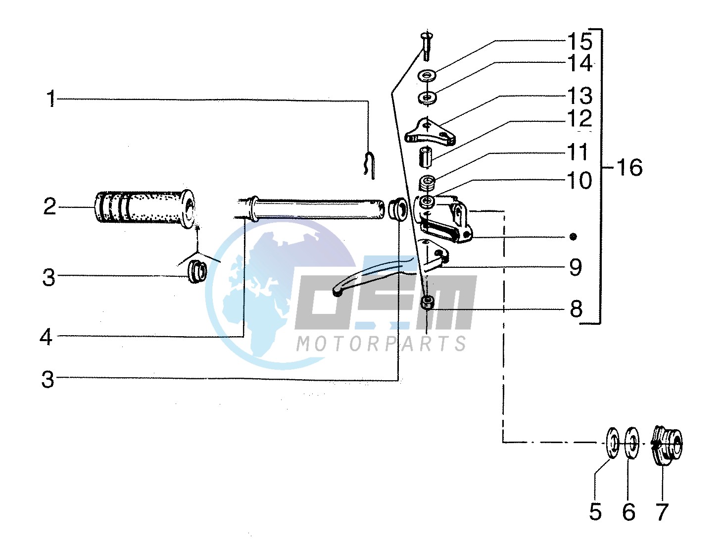 Handlebars component RH